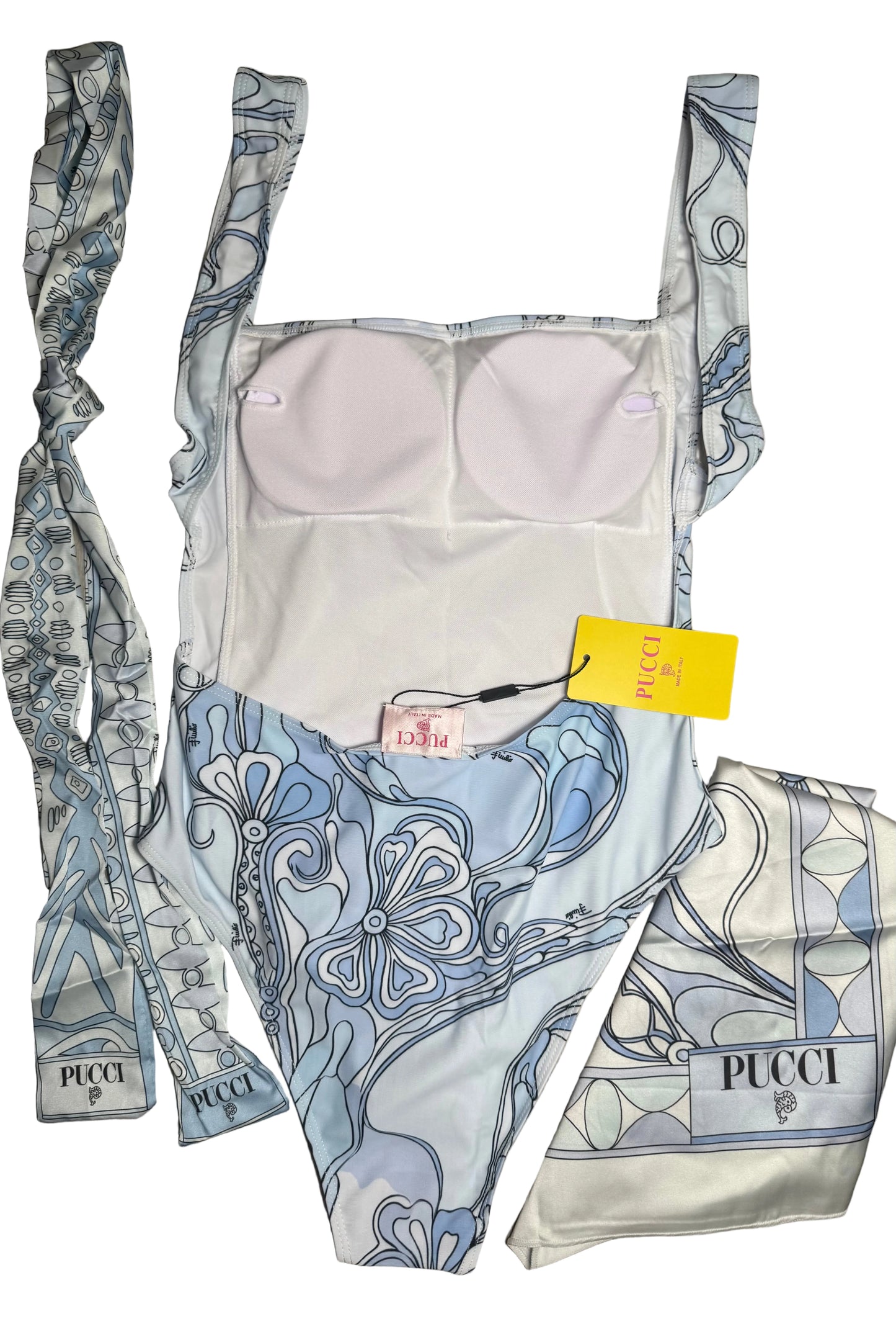 Paros Pearl Pucci swimsuit Set