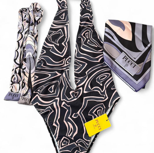 Isola Pucci Swimsuit Set