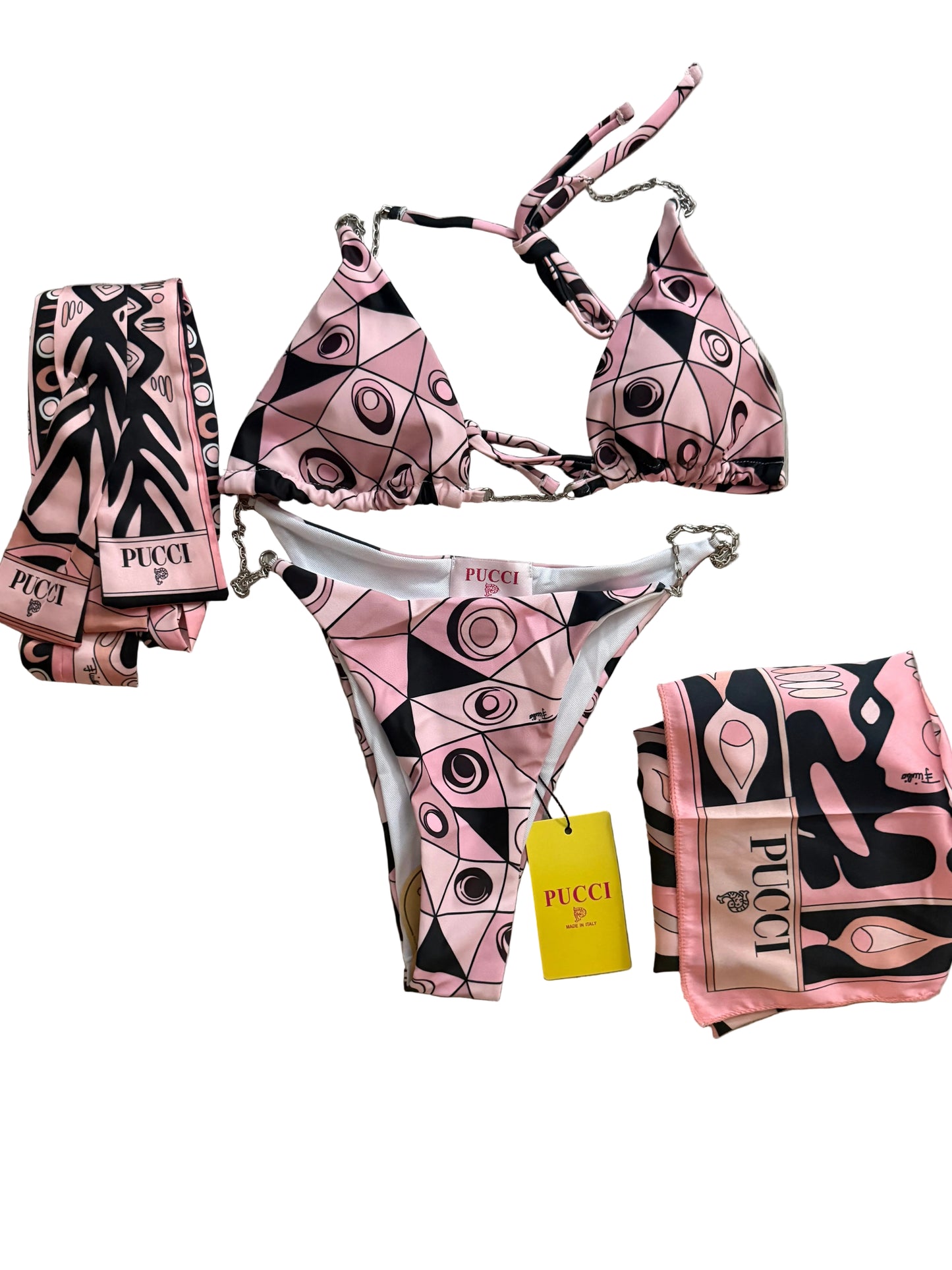 Amalfi Blushed Pucci Bikini Set