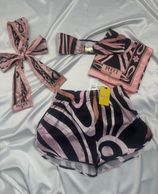 Mingo Print Pucci Shorts