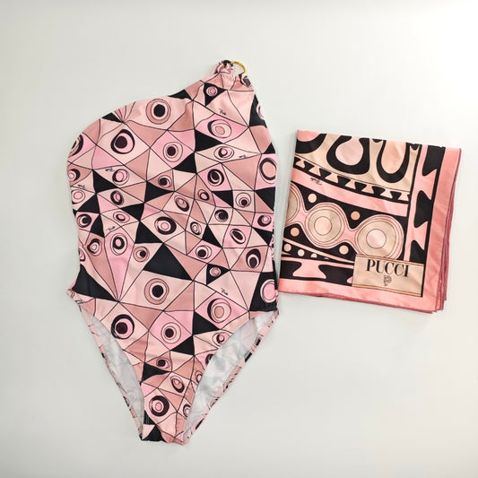 Amalfi Pucci Swimsuit Set