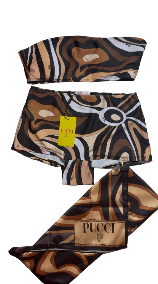 Bali Pucci Shorts Set
