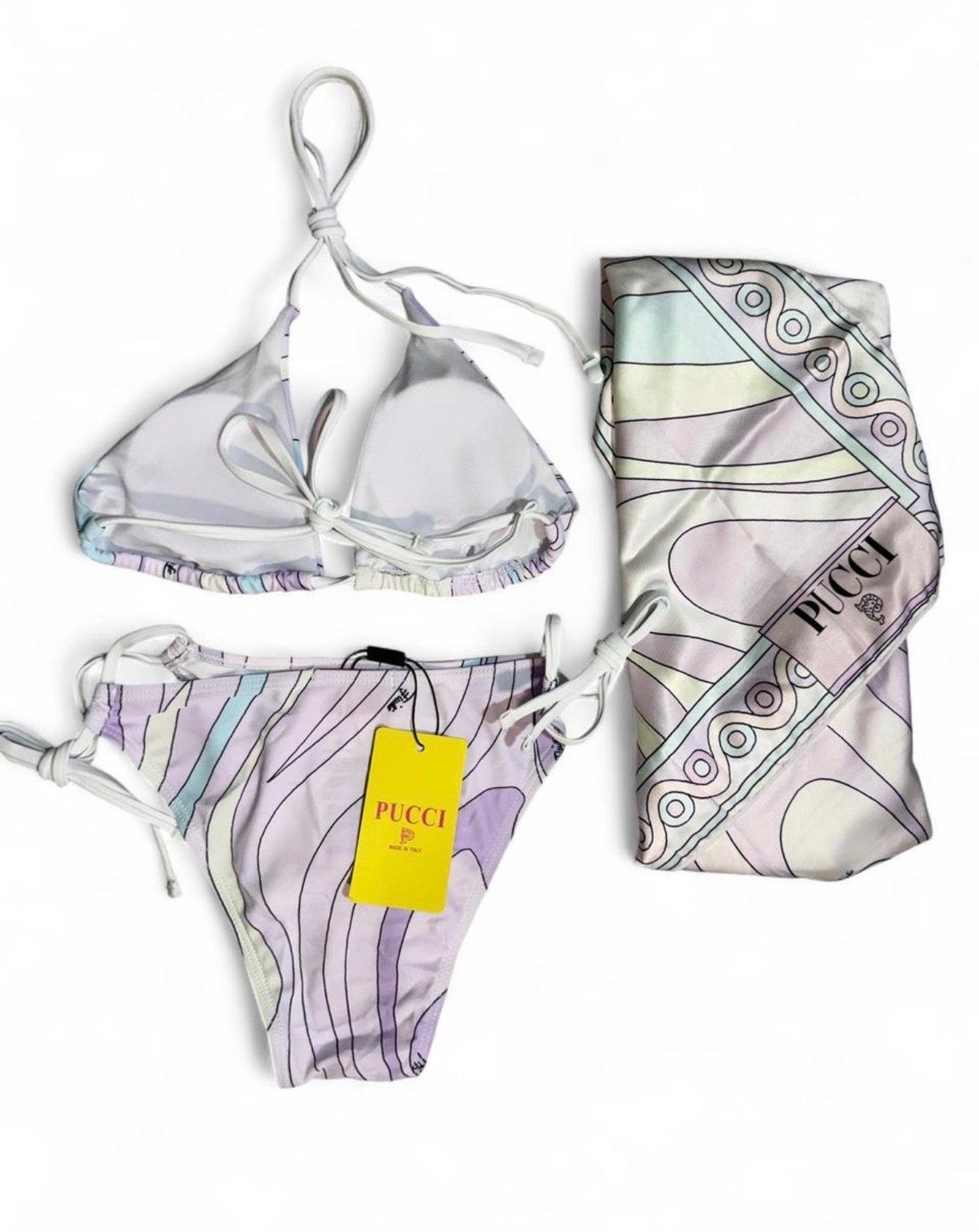Azura pucci Bikini Set