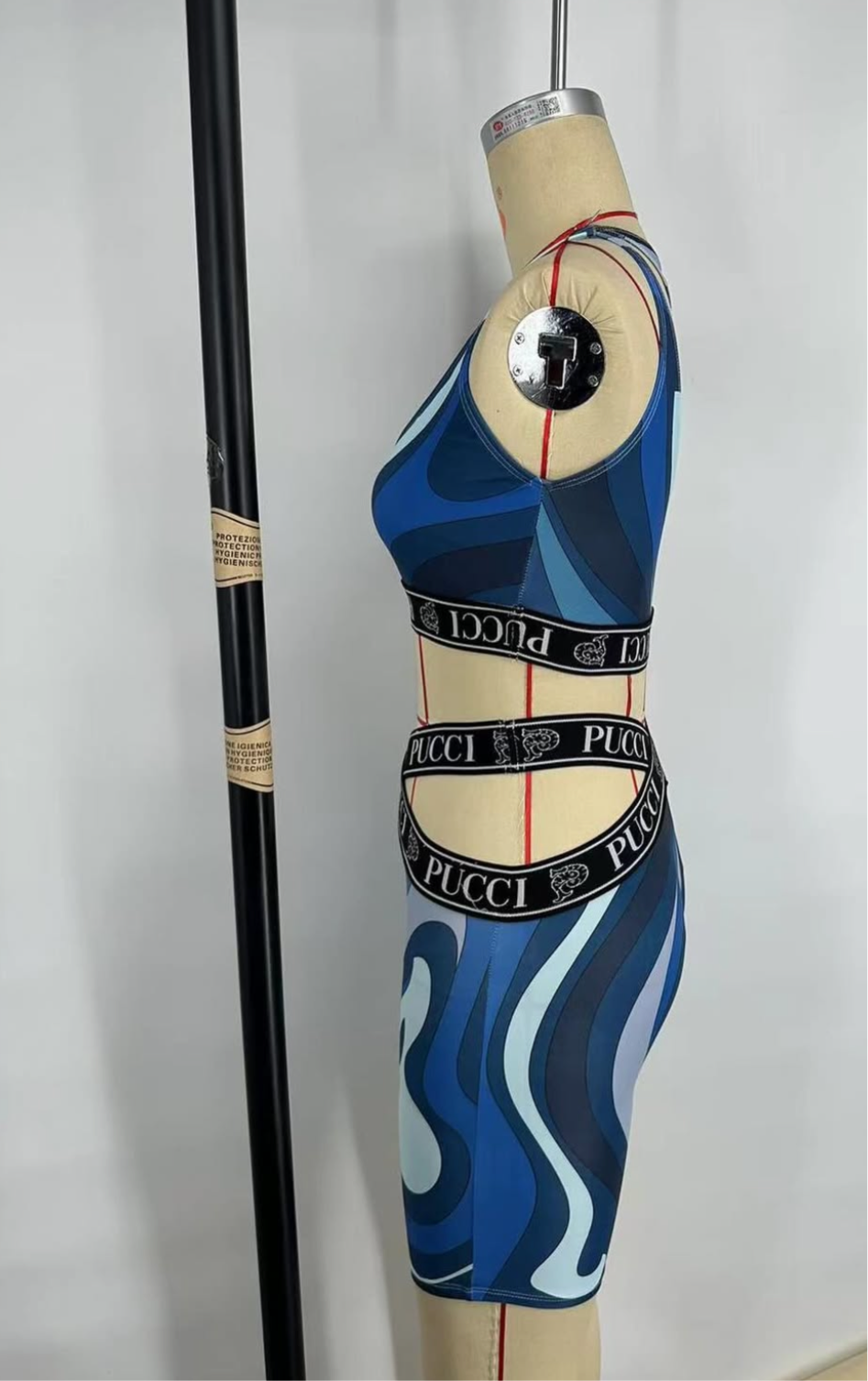 Aqua Pucci Leggings set