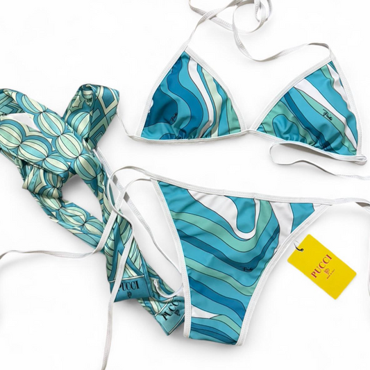 Capri Sol Pucci Bikini Set