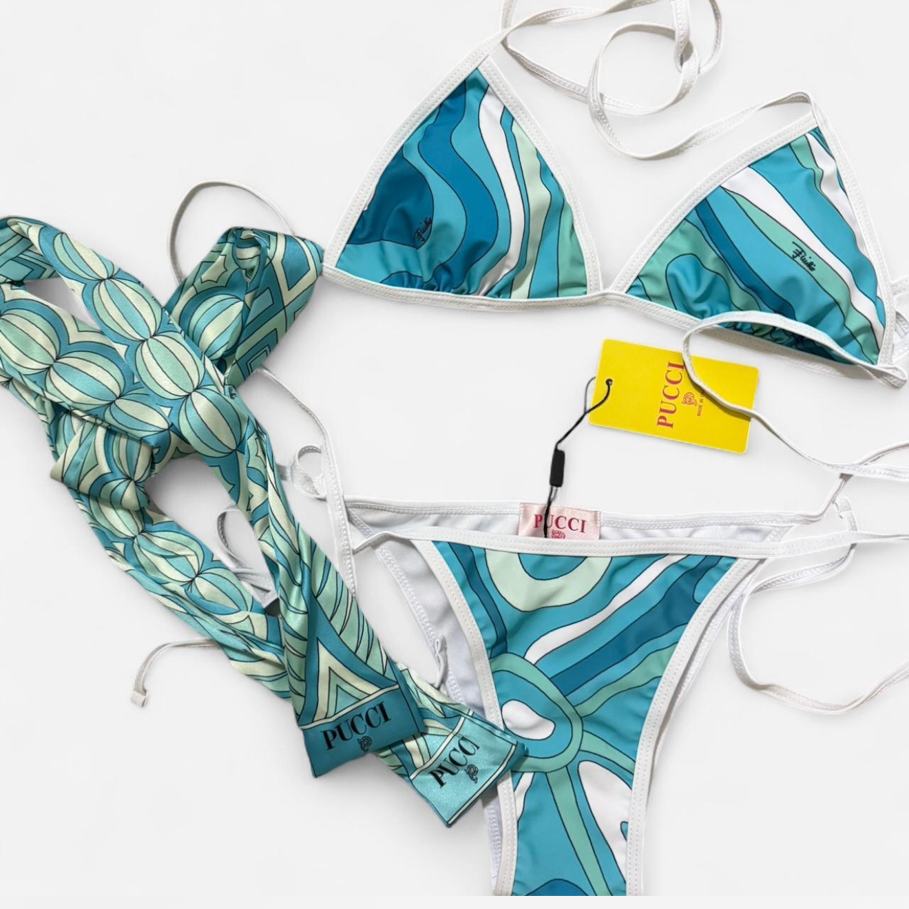Capri Sol Pucci Bikini Set