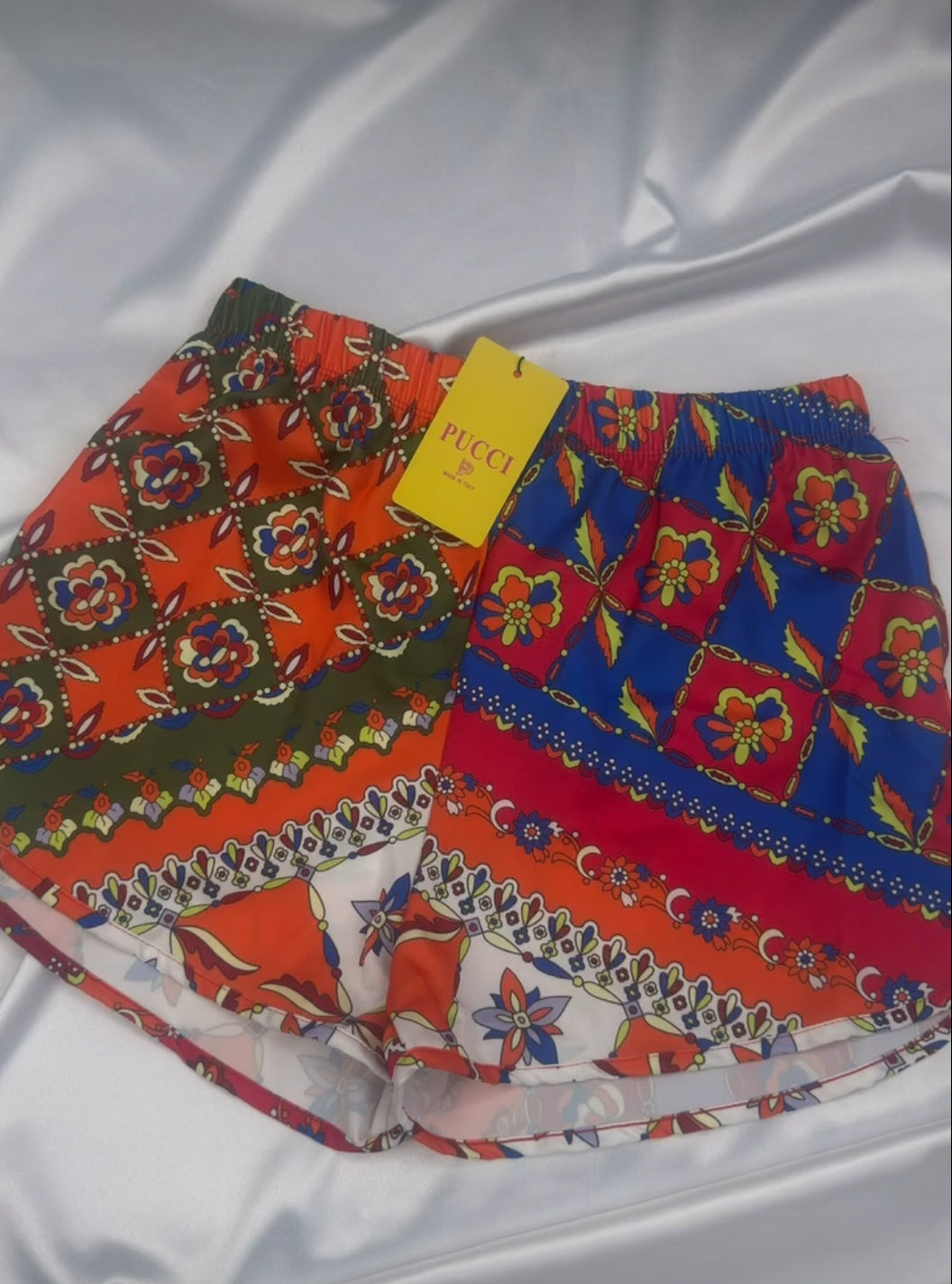 Indie Pucci Shorts Set