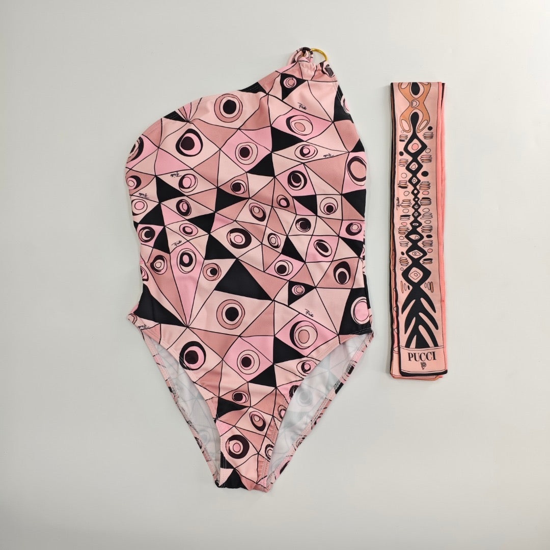 Amalfi Pucci Swimsuit Set