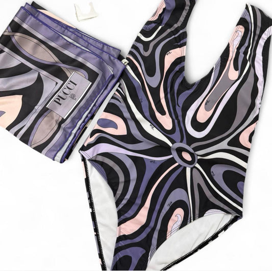 Santorini Pucci Swimsuit Set