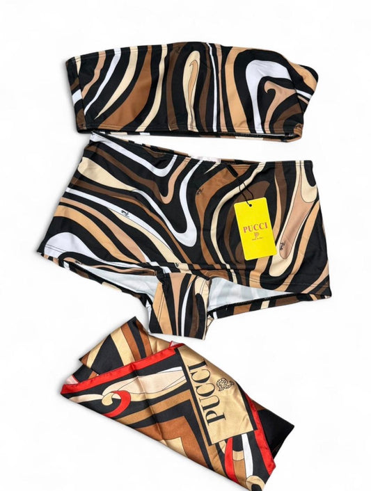 Bali Pucci Shorts Set
